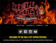 Tablet Screenshot of hellcity.com
